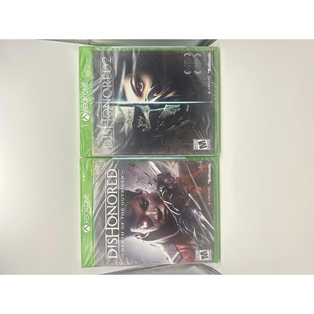 Dishonored 1 & Dishonored 2 Xbox One. Brand New Factory Sealed.